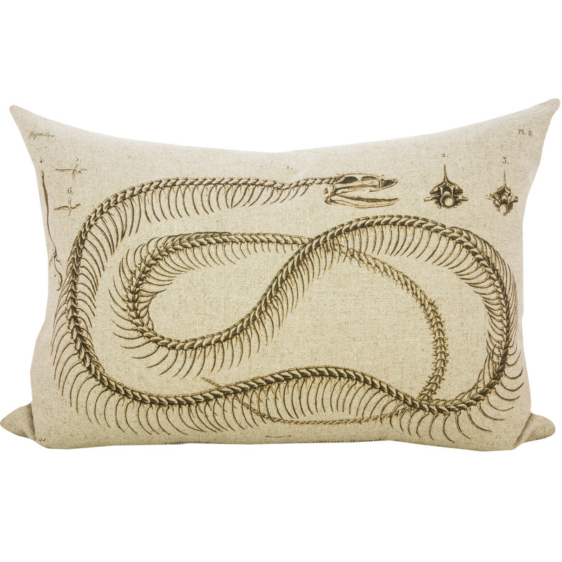 Linen Reversible Throw Pillow
