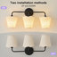 Luminaire de salle de bain 3 lumières à intensité variable moderne avec abat-jour en lin-1994222062