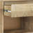 22"W Solid Mango Wood Bedside Table with Inlay