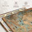 Carte du monde pirate sur toile-2085352354