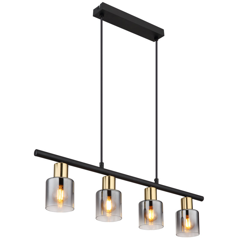 4 - Light Matte Black Pendant