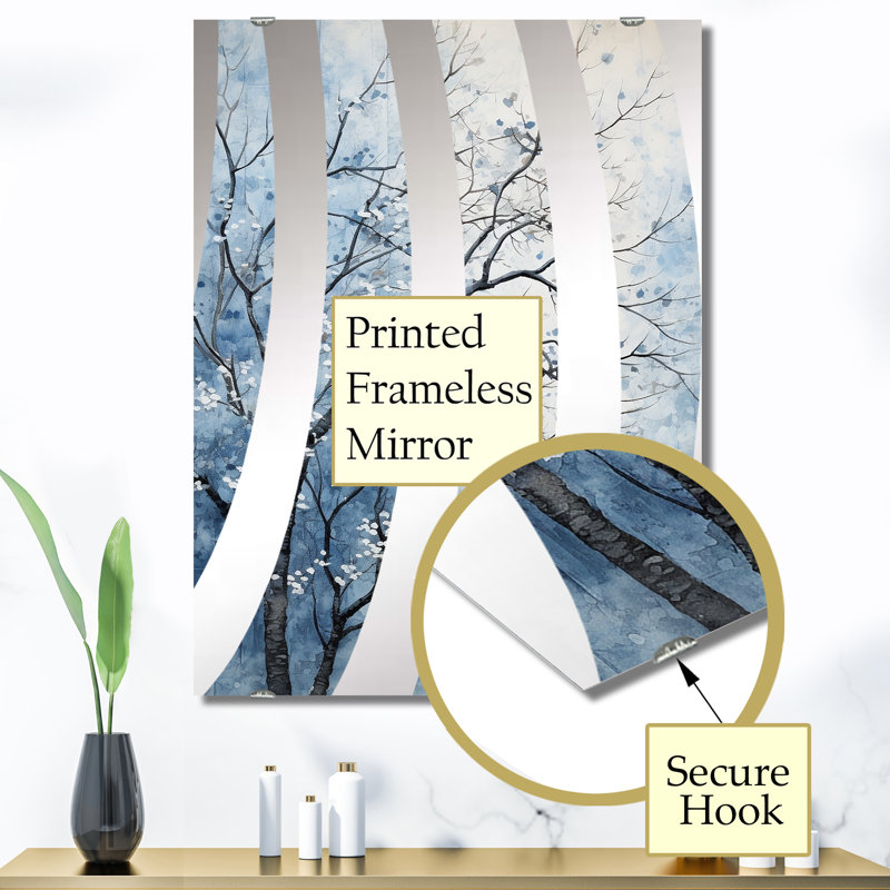 Miroir mural Naidu MIR136635, 40 po x 30 po