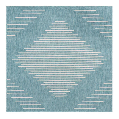 Striped Indoor / Outdoor Rug
