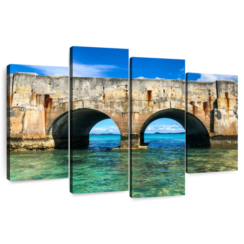 Lilie, ancien pont des Bermudes de Hamilton, H 27 po x l 43 po