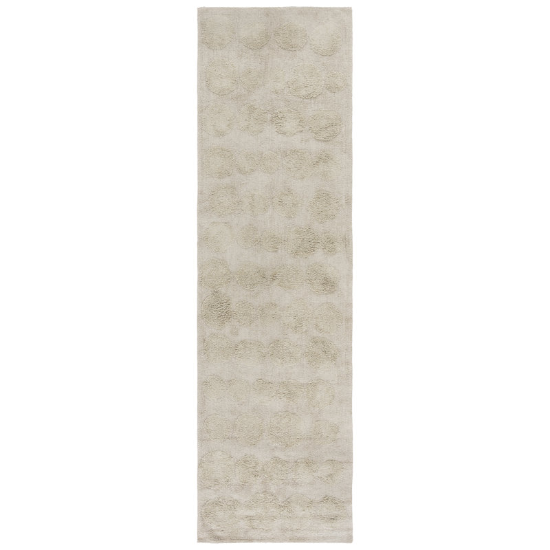 Easy Care 227 Hand Tufted Recycled Cotton Machine Washable Geometric Shapes Indoor Use Only Rug, Runner 2'3" x 9'