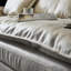 Canapé modulaire 100% polyester kaki-410839914-410839917