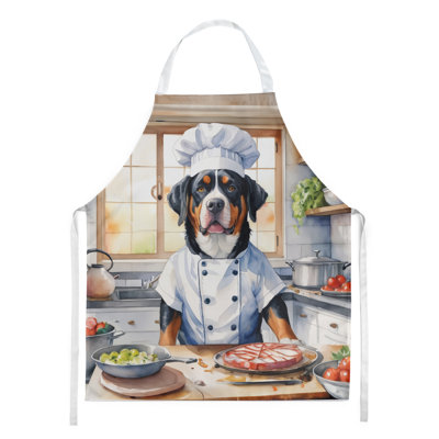 Grand chien de montagne suisse, tablier The Chef