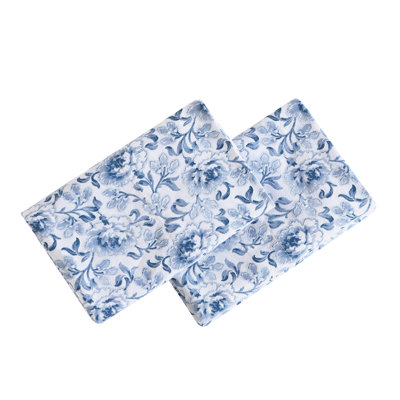 Ensemble de taies d'oreiller en satin de coton Laura Ashley