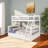 Twin Over Full Stairway Bunk Bed-1799889410