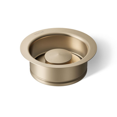 Kitchen Sink Garbage Disposal Flange with Stopper, Fits Standard Disposal Units