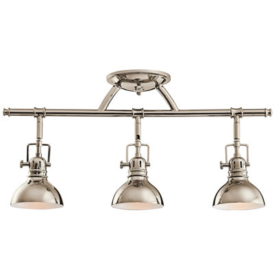 Turgut 22.75'' 3 -Light Fixed Track Track Kit with Dimmable and Adjustable Head