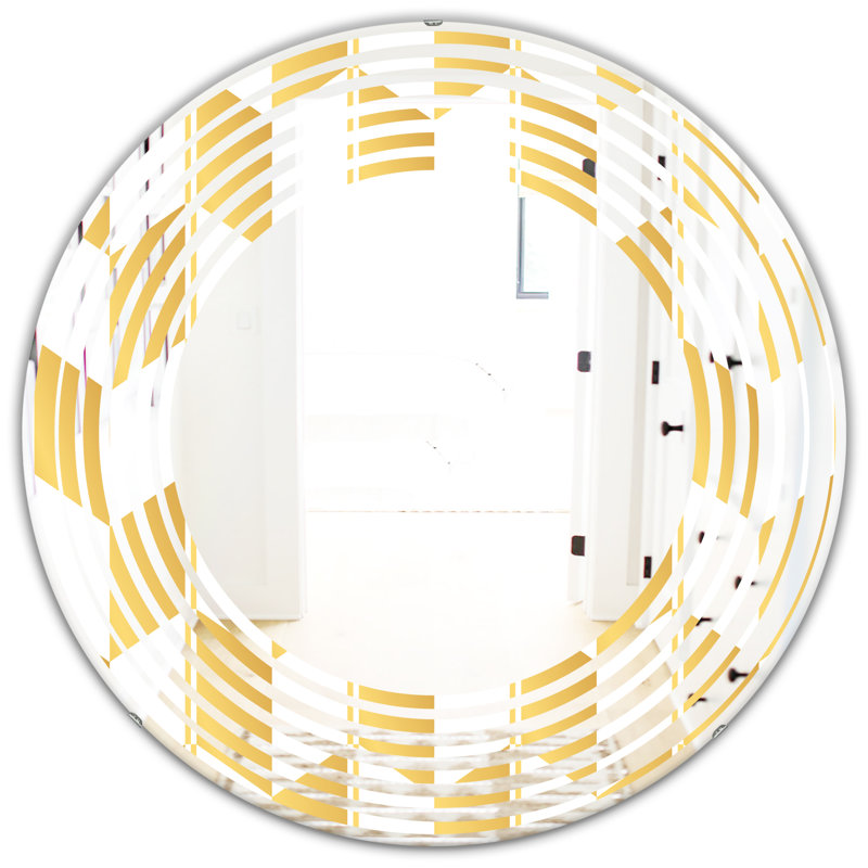 Miroir mural sans cadre Wave, H 31,5 po x l po