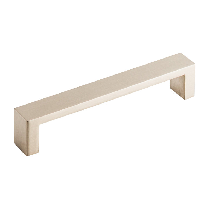 Modern Metro Bar Pull, Brushed Satin Nickel, 5" Center to Center