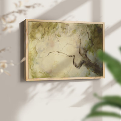 Verdant April -Framed Print - Restickable