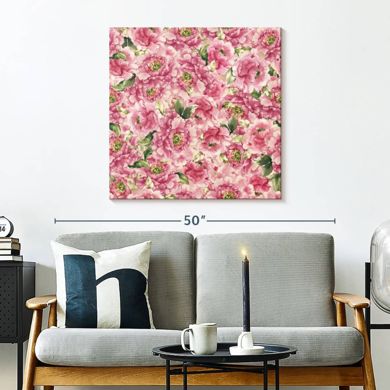 Bloom Pattern, 30" H x 30" W