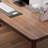 Light-walnut Rectangular Solid Wood Desk-109514303