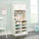 Teannan 31.9'' x 17.62'' Crafting Storage Cabinet with Sewing Machine Platform