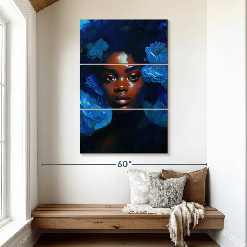 Leisha Old Fashioned Portrait, 50" H x 32" W