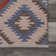 Pumphrey Hand-Woven Geometric Southwestern Cream/Red/Blue Area Rug