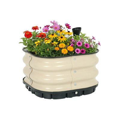  Galvanized Self-Watering Planter Box