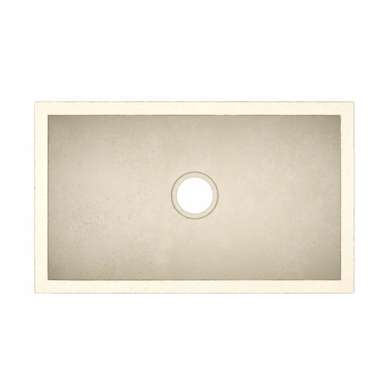 NativeStone® 30" L x 18" W Kitchen Sink, Sand
