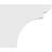 5"W x 10"H x 12"L Standard Yorktown Architectural Grade PVC Rafter Tail-37851572