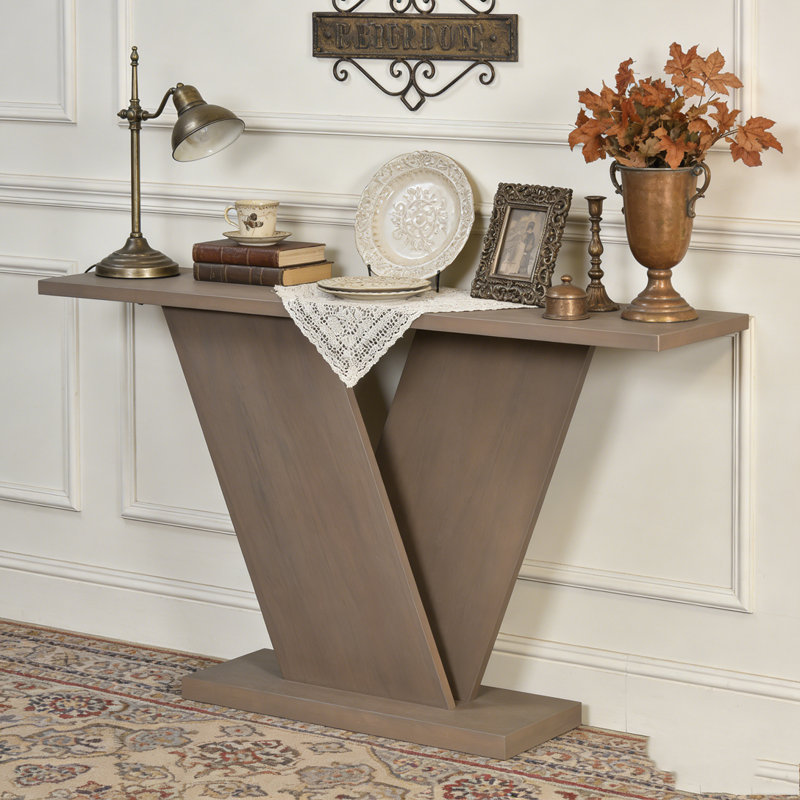 Console Table, taupe
