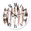 Horloge murale bohème et éclectique-60280829
