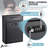 Medium Drop Box Wall Mounted Locking Mailbox With Key And Combination Lock-87104162-87104161