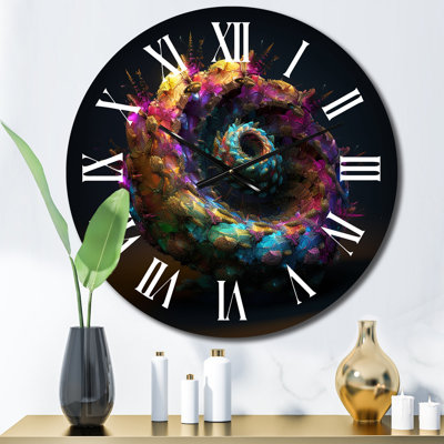 Horloge murale 3D