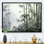 Gris et vert bambou tranquillité II - art mural Chine