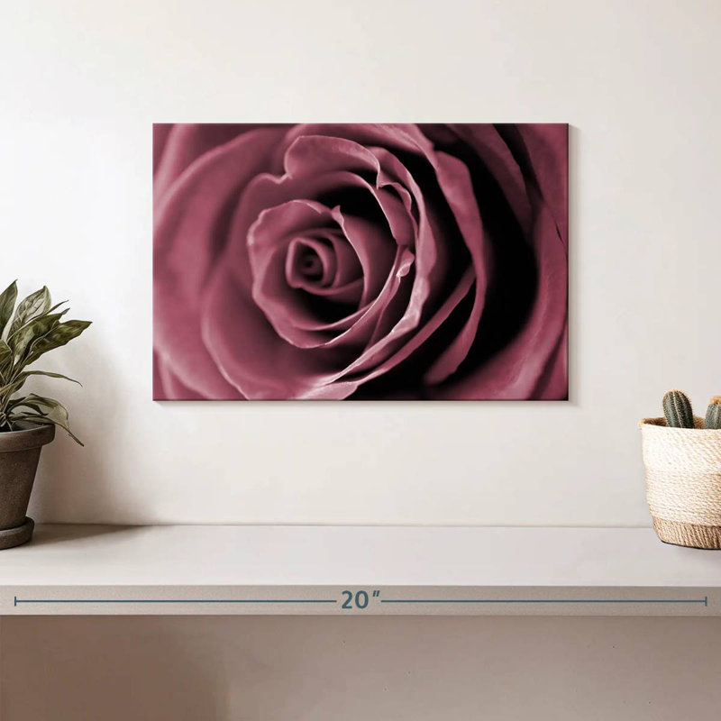 Harnek Dusty Pink Rose, 8" H x 12" W