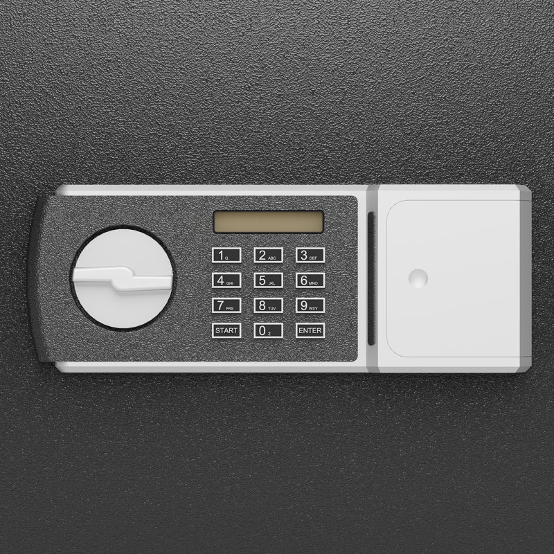 Coffre-fort de dépôt numérique en acier au carbone avec serrure à code électronique et fente de dépôt pour la maison, l'hôtel, le restaurant et le bureau | Idée de cadeau
