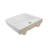 White Rectangular Wall Mount Bathroom Sink without Faucet and Overflow