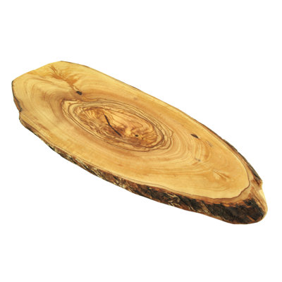 Rustic cutting board made of olive wood, approx. 50-60cm