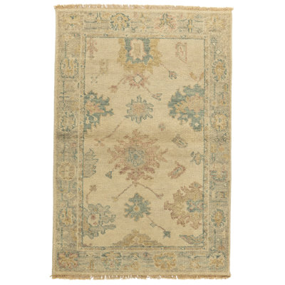 Ashkabad One-of-a-Kind 4' X 6' Hand Knotted Area Rug