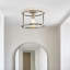Angelyca Glass Flush Mount
