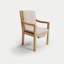 Solerno Heated Dining Armchair — Dove-657849685