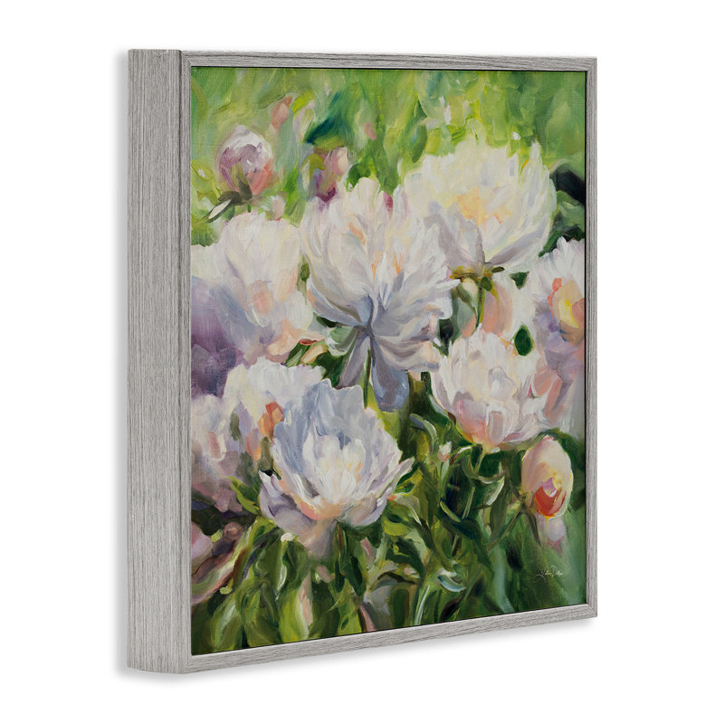 Impression de pivoines impressionnistes, estampe numérique, design par Katrina Pete, Estampe numérique Farmhouse