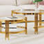 Ensemble de tables basses 2 pièces Modern Modern Idée de cadeau