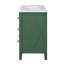 Ensemble de meuble-lavabo 60 po avec lavabo en céramique et 3 tiroirs 60 po-971962231