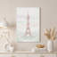 Art mural sur toile rose de style Tour Eiffel-86502045