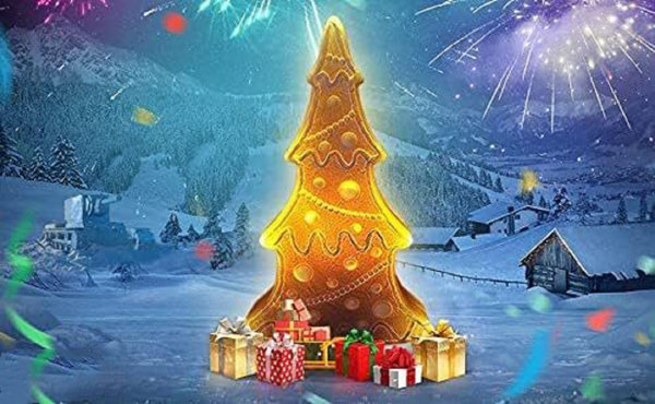 Moocorvic Christmas Decorations Indoor Christmas Tree Silicone