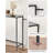 Huxley 39.4'' Glass Top Console Table-356754116-358635183