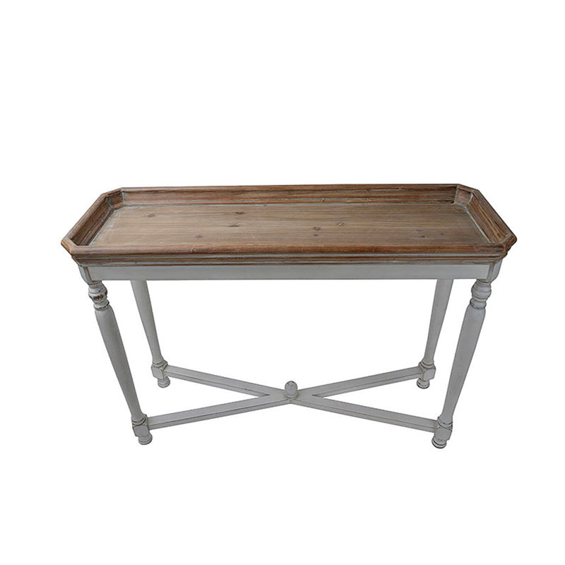 Table étroite 42 po x 14 po x 30 po avec consoles Alcott