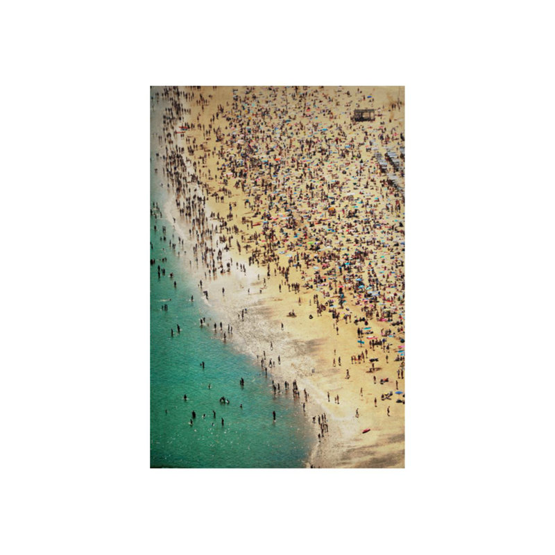 San Sebastian par Michelle Bennett - photographie, Couche de verre, H 60 po x l 40 po x P 1,5 po