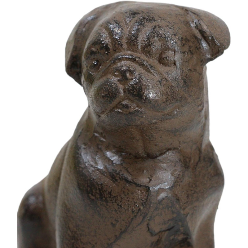 Figurine Merielle rustique en fonte fantaisiste