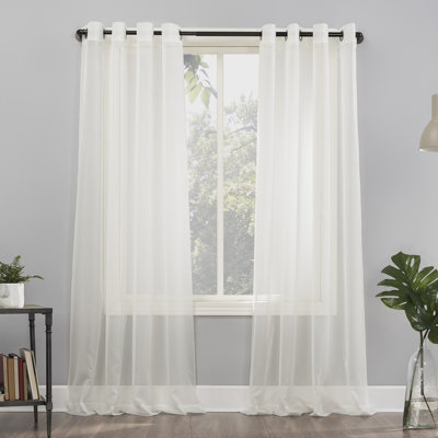 Wayfair Basics® Sheer Grommet Curtain Panel
