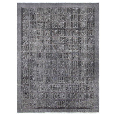 Beyzanur One-of-a-Kind Hand Knotted Rug - Grey 8x10