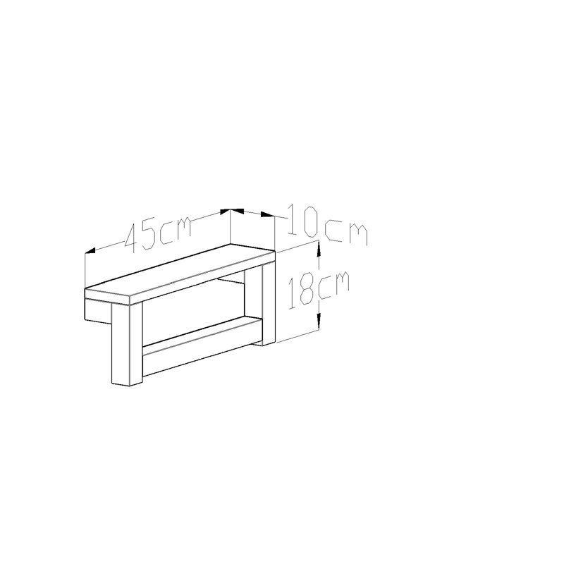 Noa Wall Towel Rack